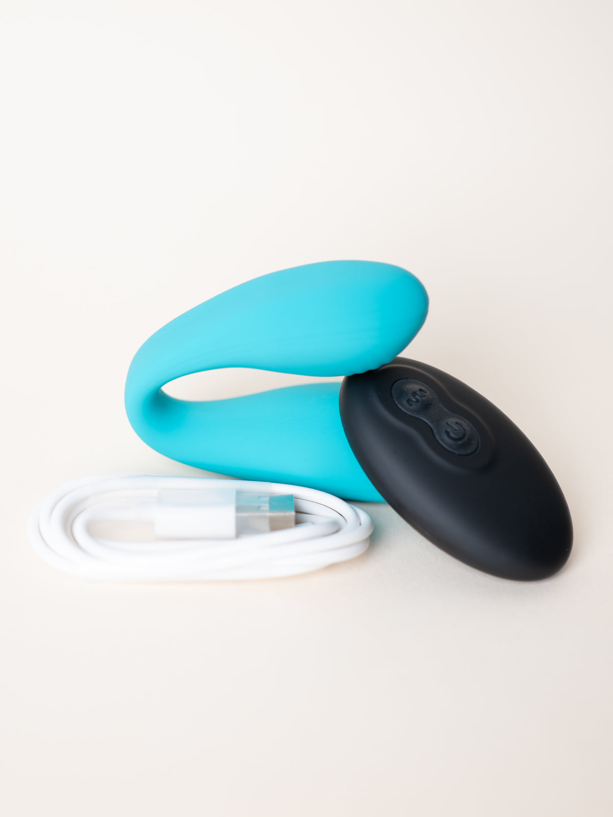Delight turquesa con mando y cable USB
