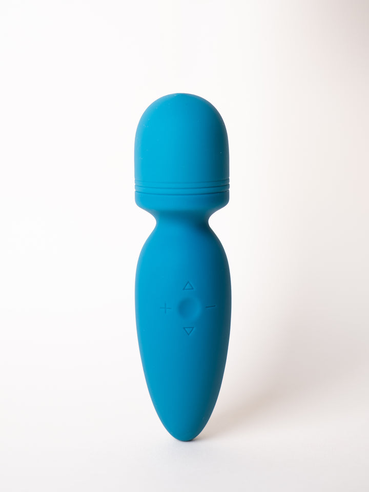 Masajeador corporal Soft Wand turquesa vista frontal